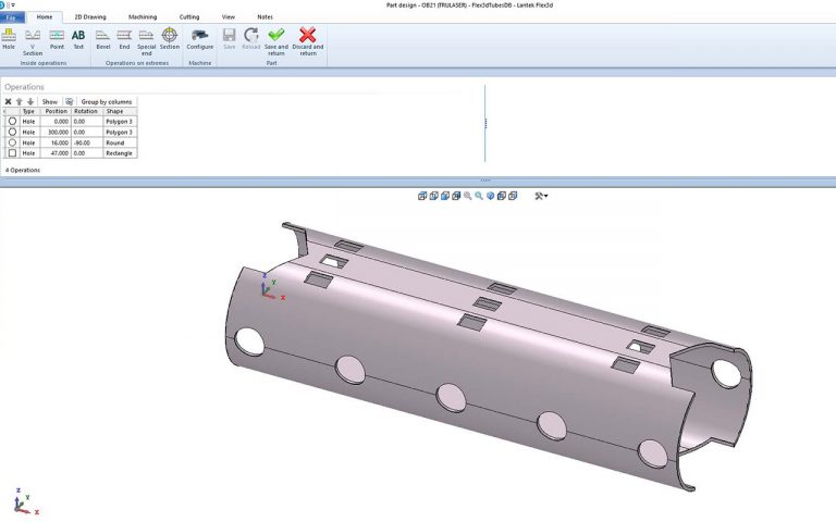 Commande-WSS Découpe au jet d'eau Flex 3D