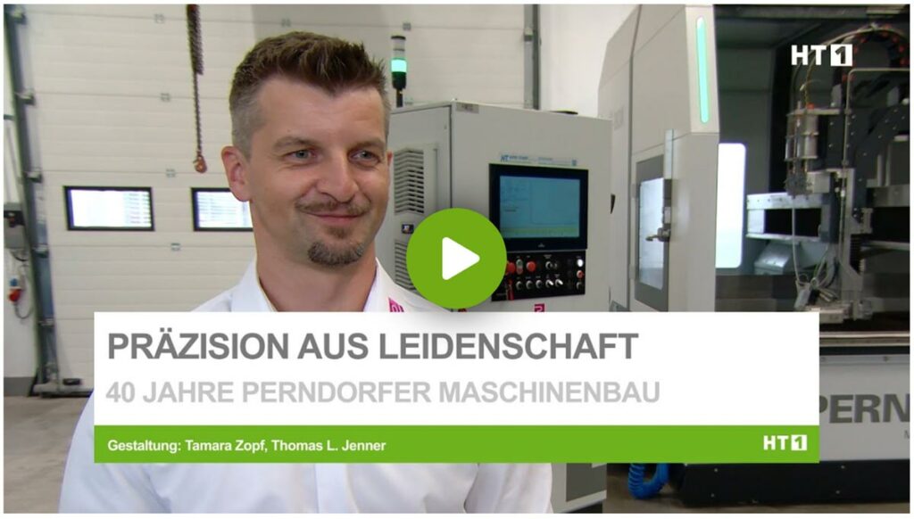 Ewald Perndorfer in front of the HT1 camera