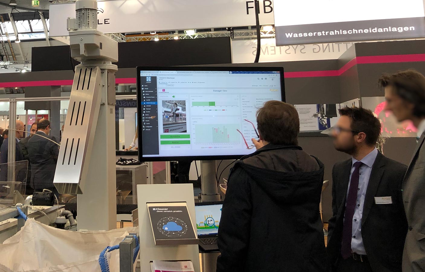 Messestand Perndorfer - Analyse Daten