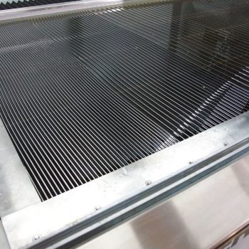 Water jet cutting component support grid